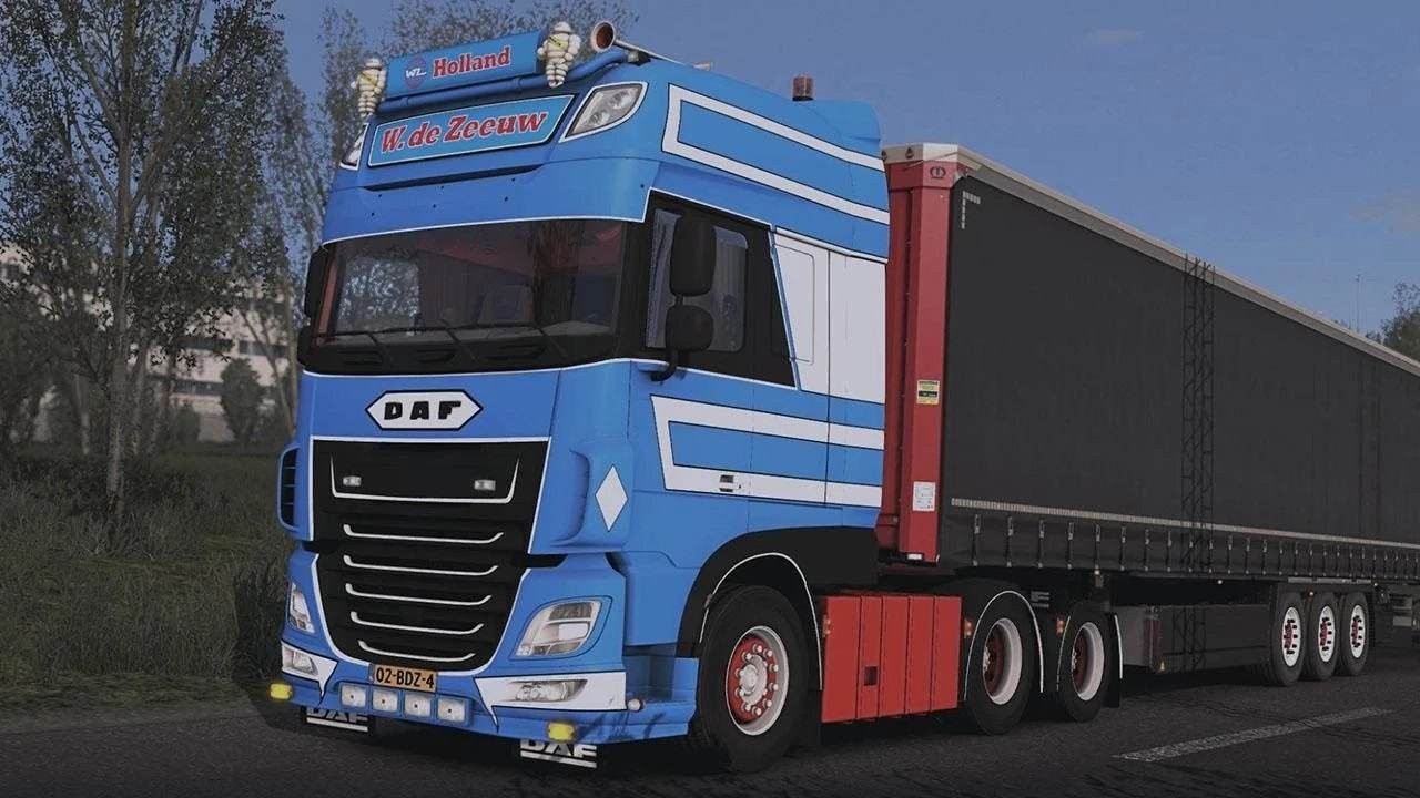 3d欧洲卡车驾驶模拟游戏