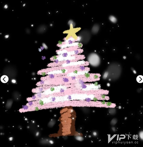 醒图app怎么画圣诞树