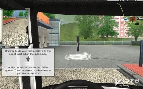欧洲卡车模拟3手机版怎么拉货