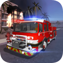 城市消防车游戏