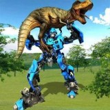 变形机器人大战恐龙破解版