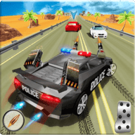 警察公路追逐手机游戏