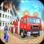 座城市消防车救援手机游戏