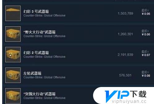 csgo的开箱子流程